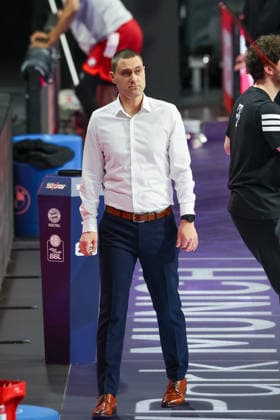 Marko Stankovic Telekom Baskets Bonn, Head Coach before the match, GER, FC Bayern Basketball vs Telekom Baskets Bonn, Basketball, easycredit Basketball Bundesliga, Matchday 15, Season 2025 2026, 11 01 2026, GER, FC Bayern Basketball vs Telekom Baskets Bonn, Basketball, easycredit Basketball Bundesliga, Matchday 15, Season 2025 2026, 11 01 2026 Muenchen Copyright: xEibner-Pressefoto JennixMaulx EP_JML
