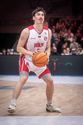 Barmer 2 Basketball Bundesliga ProA Rheinstars Koeln vs BBC Bayreuth, 11 01 26 Cologne, 11 01 26 Jasper Günther RheinStars Cologne, 6, PG during the Barmer 2 Basketball Bundesliga ProA Rheinstars Koeln vs BBC Bayreuth game at Motor World in Cologne Copyright: xBEAUTIFULxSPORTS AxelxKohringx