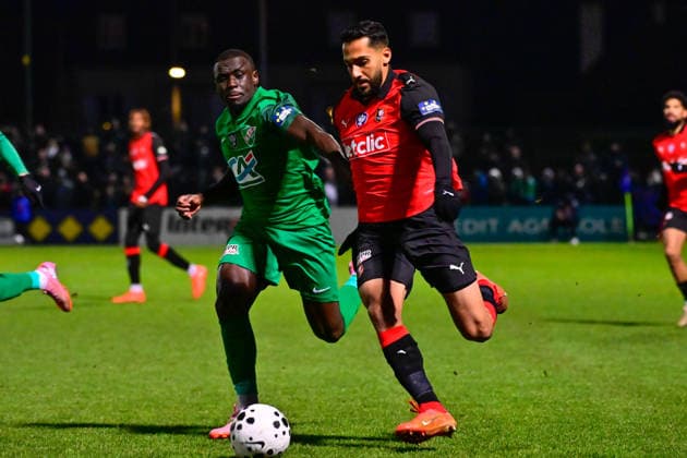 Football, Coupe de France, US Chantilly - Stade Rennes