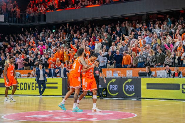 1 Basketball Bundesliga, easyCredit BBL, Season 2025 2026, Men, Main Round, Matchday 15, 11 01 2026, RASTA Vechta Fitness First Würzburg Baskets Tevin Brown 10 RASTA Vechta and Alonzo Verge 11 RASTA Vechta during the game Vechta RASTA Dome Lower Saxony Germany