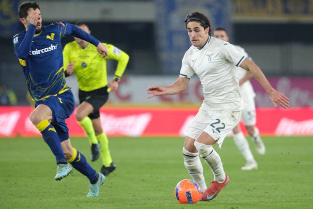 Matteo Cancellieri of SS Lazio during the soccer match between Hellas Verona FC and SS Lazio, MD20 of Serie A Enilive Italian soccer championship 2025 2026 at Marcantonio Bentegodi Stadium on January 11, 2026, Verona, Italy.  Copyright: xRobertoxTommasini IPAxSportx xipa-agency.netx xx IPA_69944594 IPA_Agency_IPA69944594