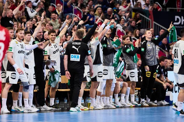 Handball mens national match Germany Croatia on 11 01 2026, Team Germany Hannover ZAG arena Niedersachsen Germany