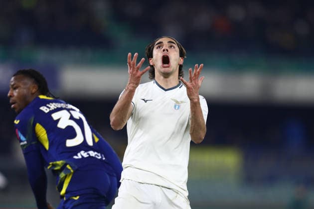 January 11, 2026, Verona, Veneto, Italy: MATTEO CANCELLIERI 22 of Lazio looks furious on Matchday 20 of 38 of the Serie A 2025 26 between HELLAS VERONA and LAZIO at the Bentegodi Stadium in Verona, Italy Verona Italy - ZUMAc179 20260111_zep_c179_045 Copyright: xMickaelxChavetx