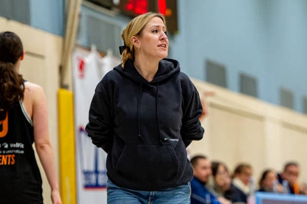 Bea Waffenschmied (Talents BonnRhöndorf, Headcoach) DEU, Leverkusen, 11.01.2026 Basketball, Damen 2.Bundesliga Nord, 14. Spieltag, Wings Leverkusen - Talents BonnRhöndorf