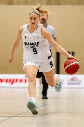 Lucie Keune Wings Leverkusen,No 09 DEU, Leverkusen, 11 01 2026 Basketball, Womens 2 Bundesliga North, Matchday 14, Wings Leverkusen Talents BonnRhöndorf