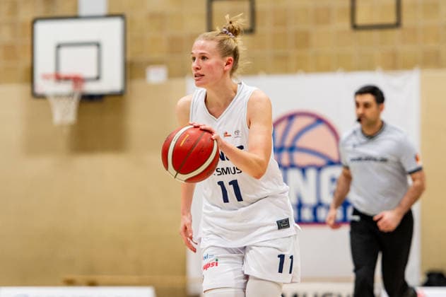 Leonie Kampes Wings Leverkusen,No 11 DEU, Leverkusen, 11 01 2026 Basketball, Womens 2 Bundesliga North, Matchday 14, Wings Leverkusen Talents BonnRhöndorf