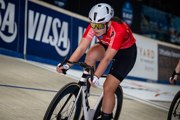 TVEIT Nora Sixdays Bremen 2026 Team 6 TVEIT Nora NOR Black Landscape horizontal Landscape Event Event Event Sixdays Bremen 2026 Category Category Cycling Track Cycling Sixdays Elite Women Location Location Europe Germany Bremen ÖVB Arena Discipline Points Race Distance m Date Date 11 01 2026 Sunday Day 3