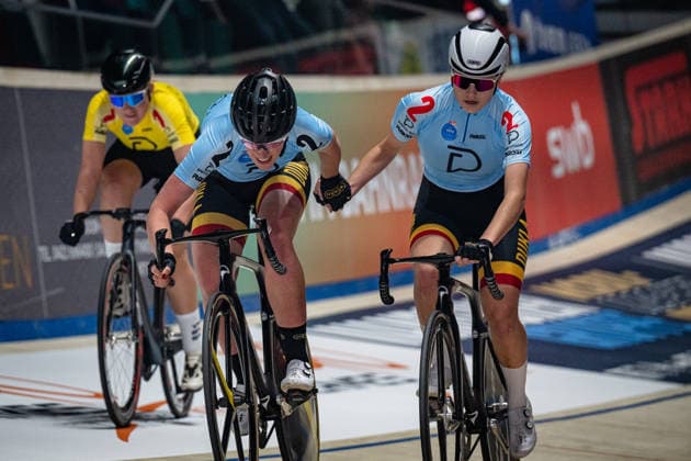 BARTONIKOVA Veronika, STRAKATA Vendula Sixdays Bremen 2026 Team 2 BARTONIKOVA Veronika CZE Black STRAKATA Vendula CZE Red Landscape horizontal Landscape Event Event Sixdays Bremen 2026 Category Category Cycling Track Cycling Sixdays Elite Women Location Location Europe Germany Bremen ÖVB Arena Discipline Madison Distance m Date Date 11 01 2026 Sunday Day 3