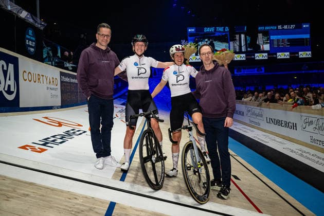 BRAUßE Franziska, KASPER Romy Sixdays Bremen 2026 Team 1 BRAUßE Franziska GER Black KASPER Romy GER Red Award Ceremony Medal Ceremony Podium Landscape horizontal Landscape Event Event Sixdays Bremen 2026 Category Category Cycling Track Cycling Sixdays Elite Women Location Location Europe Germany Bremen ÖVB Arena Discipline Madison Distance m Date Date 11 01 2026 Sunday Day 3