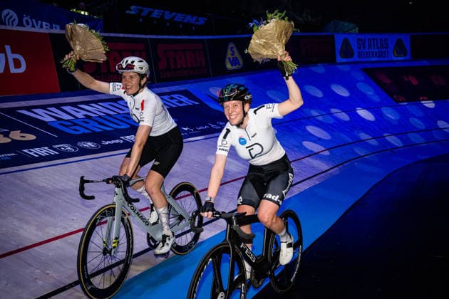 BRAUßE Franziska, KASPER Romy Sixdays Bremen 2026 Team 1 BRAUßE Franziska GER Black KASPER Romy GER Red Award Ceremony Medal Ceremony Podium Landscape horizontal Landscape Event Event Sixdays Bremen 2026 Category Category Cycling Track Cycling Sixdays Elite Women Location Location Europe Germany Bremen ÖVB Arena Discipline Madison Distance m Date Date 11 01 2026 Sunday Day 3