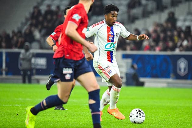 FOOTBALL : Lille OSC vs Olympique Lyonnais - Coupe de France - 16e de finale - 11 01 2026 Endrick (OL) Villeneuve d AscqFrance  Copyright: xBaptistexAutissierx