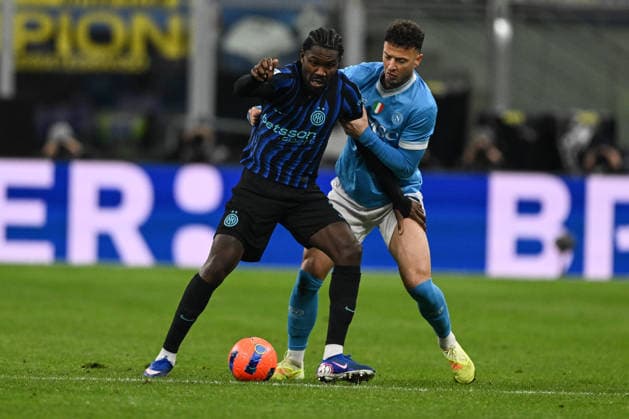 FC Internazionale v SSC Napoli - Serie A Marcus Thuram of Inter FC plays during the Italian Serie A football match between Inter FC and SSC Napoli at Giuseppe Meazza San Siro Stadium in Milan, Italy, on January 11, 2026. Milano Italy  Copyright: xTizianoxBallabiox originalFilename:ballabio-interfci260111_npJAB.jpg