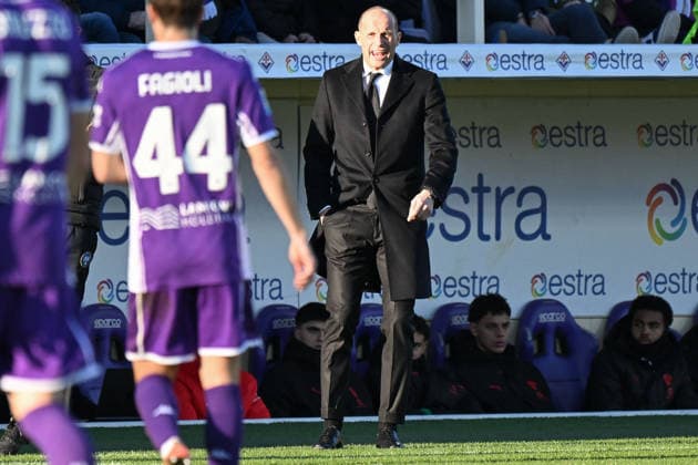 CALCIO - Serie A - ACF Fiorentina vs AC Milan Massimiliano Allegri head coach of AC Milan during the match of 20th day of the Serie A Championship between A.C.Fiorentina and A.C.Milan at the Artemio Franchi Stadium on Jan 11, 2026 in Florence, Italy. during ACF Fiorentina vs AC Milan, Italian soccer Serie A match in Florence, Italy, January 11 2026 Florence Italy  Copyright: xIPAxSport ABACAx