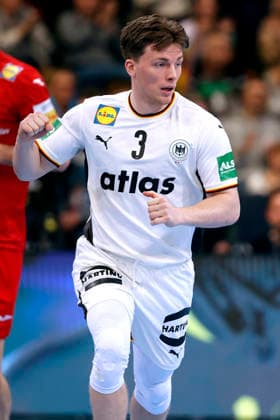 LICHTLEIN Nils Team Germany DHB Handball Laenderspiel Germany Croatia on 11 01 2026 in Hanover in the ZAG Arena Copyright: xLacixPerenyix