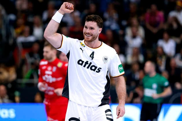 GOLLA Johannes Kapitaen Team Germany DHB Handball Laenderspiel Germany Croatia on 11 01 2026 in Hanover in the ZAG Arena Copyright: xLacixPerenyix