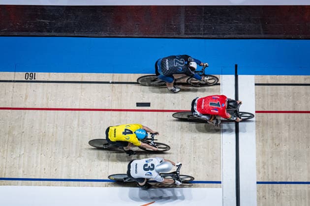FÖRSTEMANN Robert, ROTHERHAM Matthew, BOCK Benjamin, GILL Archie Sixdays Bremen 2026 Team 1 BOBRINK FÖRSTEMANN Robert GER Team 2 VELO TRACK ROTHERHAM Matthew GBR Team 3 BOBRINK BOCK Benjamin GER Team 4 VELO TRACK GILL Archie GBR Landscape horizontal Landscape Event Event Sixdays Bremen 2026 Category Category Category Cycling Track Cycling Sixdays Elite Location Location Europe Germany Bremen ÖVB Arena Discipline Keirin Distance m Date Date 11 01 2026 Sunday Day 3