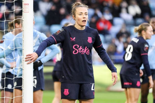 Aurora Galli (22 Everton Women) during the Barclays Womens Super League match between Manchester City and Everton at Joie Stadium in Manchester, England on January 11th 2026. Copyright: xSeanxChandlerx xSPPx Sportspressphoto_SPR81097