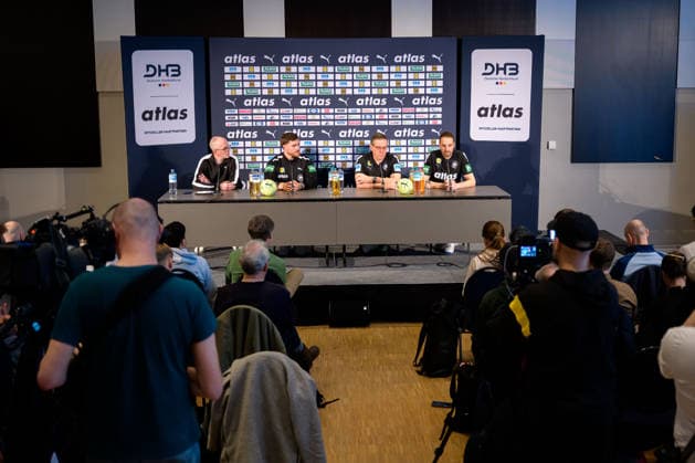 Hanover Handball EM 2026 Germany Press conference Hanover Germany