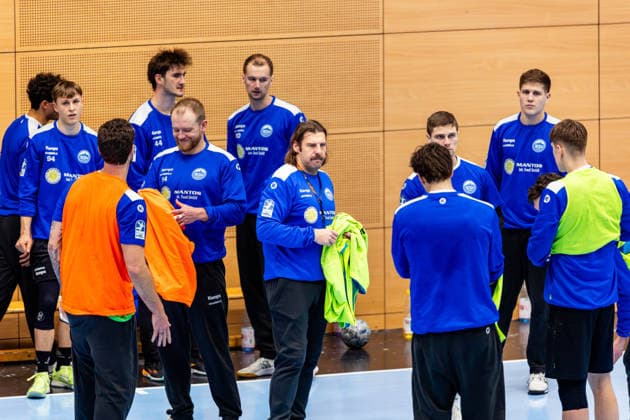 12 01 2026, GER, Handball, Men, Season 25 26, Daikin 1 Bl, ThSV Eisenach Training start 2026 ThSV Eisenach starts training again after the turn of the year in the picture Sebastian Hinze ThSV Eisenach,Trainer 99817 Eisenach Werner Assmann Halle Am Sportp Thueringen Germany