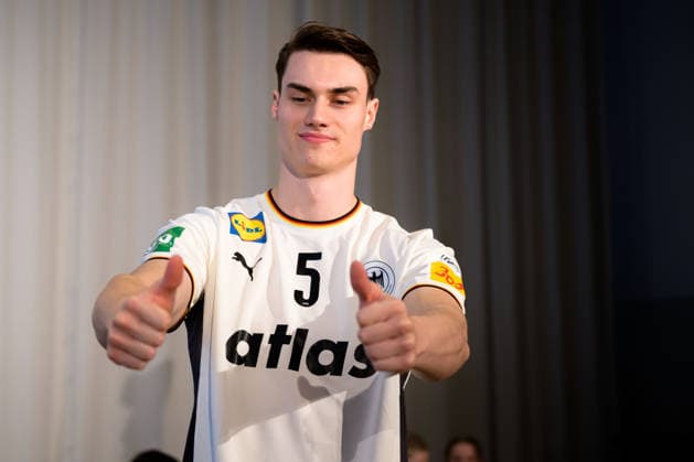 Hannover Handball EM 2026 Germany Press conference Miro Schluroff Germany Hannover Germany