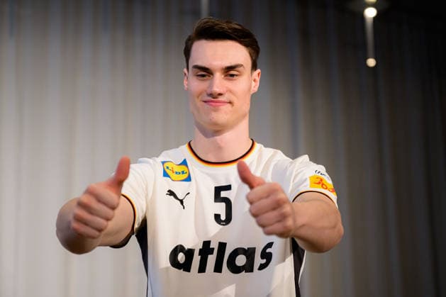 Handball, European Championship, German national team, photo shoot