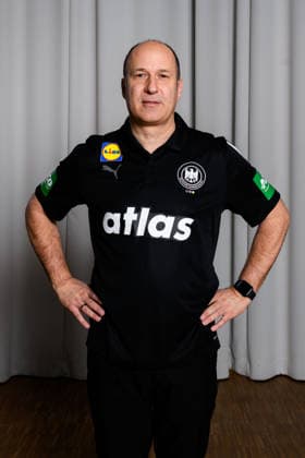 Hannover Handball EM 2026 Germany Press conference Physio Bernd Götzenberger Germany Hannover Germany
