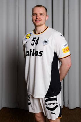 Hannover Handball EM 2026 Germany Press conference Justus Fischer Germany Hannover Germany
