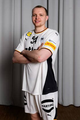 Hannover Handball EM 2026 Germany Press conference Justus Fischer Germany Hannover Germany