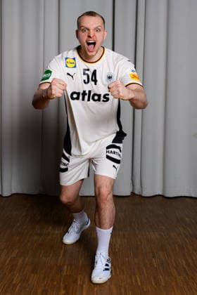 Hannover Handball EM 2026 Germany Press conference Justus Fischer Germany Hannover Germany