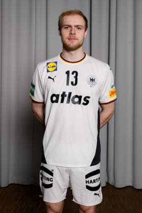 Hannover Handball EM 2026 Germany Press conference Matthes Langhoff Germany Portrait Face Hannover Germany
