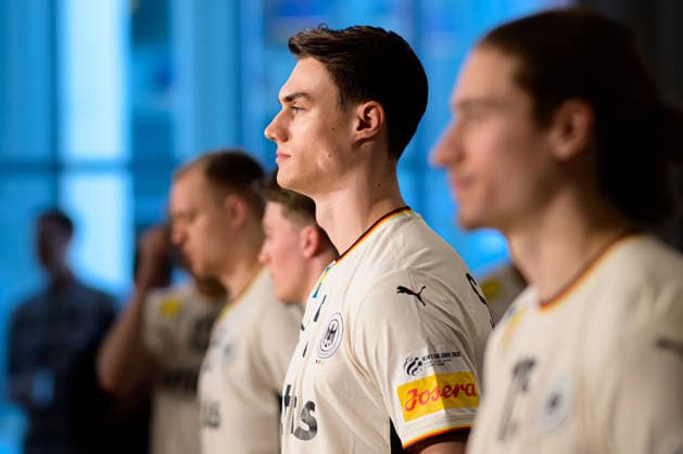 Hannover Handball EM 2026 Germany Press conference Miro Schluroff Germany Hannover Germany