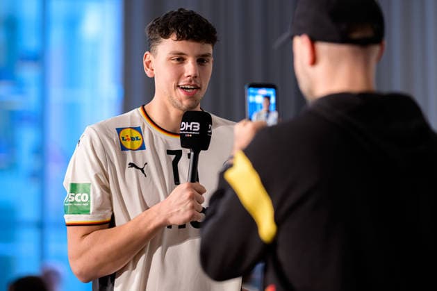 Hannover Handball EM 2026 Germany Press conference Marko Grgic Germany Hannover Germany