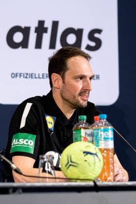 Hannover Handball EM 2026 Germany Press Conference Team Manager Benjamin Chatton Germany Hannover Germany