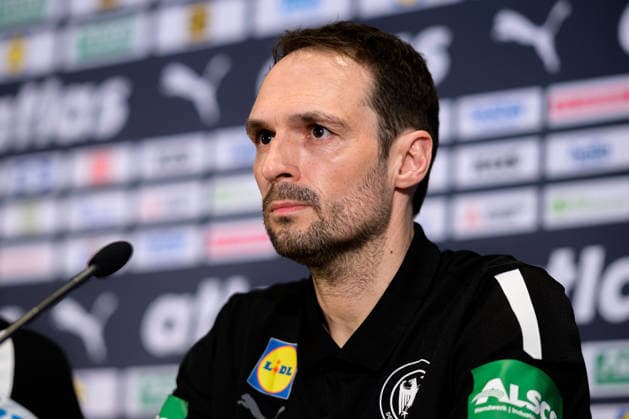 Hannover Handball EM 2026 Germany Press Conference Team Manager Benjamin Chatton Germany Hannover Germany