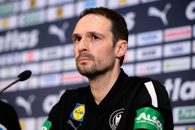 Hannover Handball EM 2026 Germany Press Conference Team Manager Benjamin Chatton Germany Hannover Germany