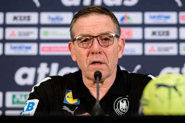 Handball, European Championship, German national team, Press conference