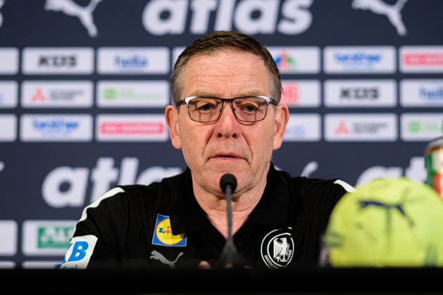 Hannover Handball EM 2026 Germany Press conference Coach Alfred Gislason Germany Hannover Germany