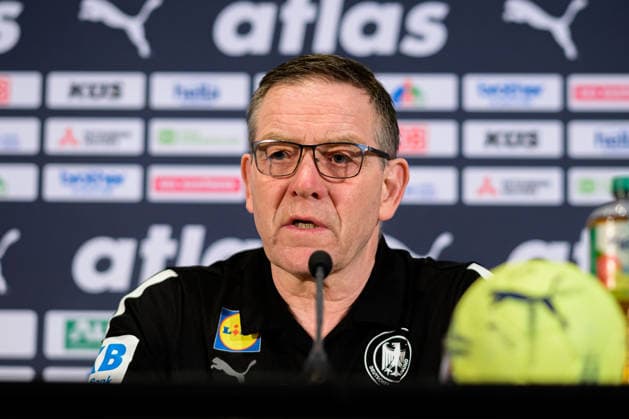 Hannover Handball EM 2026 Germany Press conference Coach Alfred Gislason Germany Hannover Germany