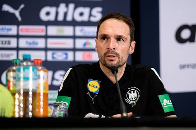 Hannover Handball EM 2026 Germany Press Conference Team Manager Benjamin Chatton Germany Hannover Germany