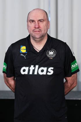 12 01 2026, xydrx, handball, portrait session of the German national team in Hanover ahead of the EHF Euro 2026 Erik Wudtke Co Coach Lower Saxony Germany