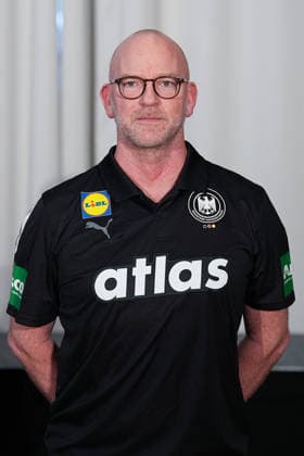12 01 2026, xydrx, handball, portrait appointment of the German national team in Hanover before the EHF Euro 2026 Philip Luebke team doctor Lower Saxony Germany