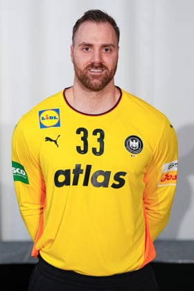 12 01 2026, xydrx, handball, portrait of the German national team in Hanover ahead of the EHF Euro 2026 Andreas Wolff Lower Saxony Germany