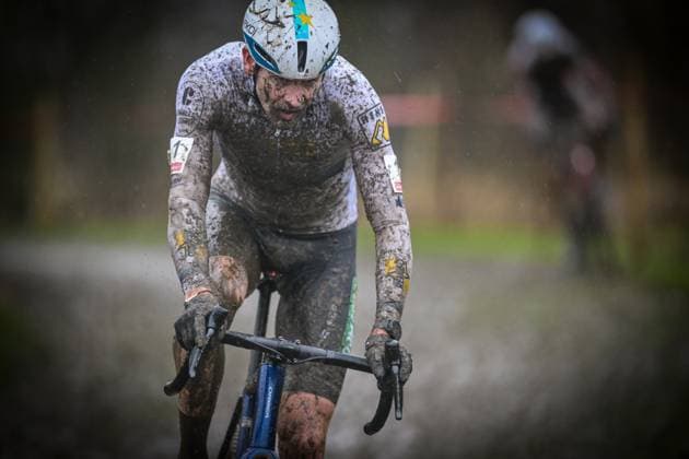 Belgian Toon Aerts pictured in action during the men s elite race of the Cyclocross Otegem cycling event, Monday 12 January 2026 in Otegem, the day after the Belgian national cyclocross championships. DAVIDxPINTENS  x155387775x