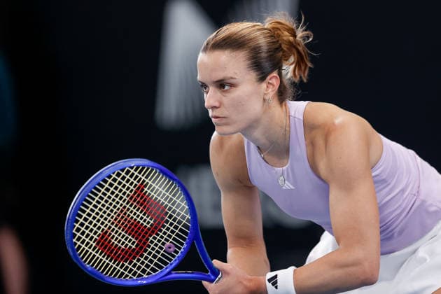 January 12, 2026, Adelaide, South Australia, Australia: MARIA SAKKARI of Greece in action, during the 2026 Adelaide International Tennis Tournament Adelaide Australia - ZUMAw216 20260112_zsp_w216_013 Copyright: xMarkxWilloughbyx