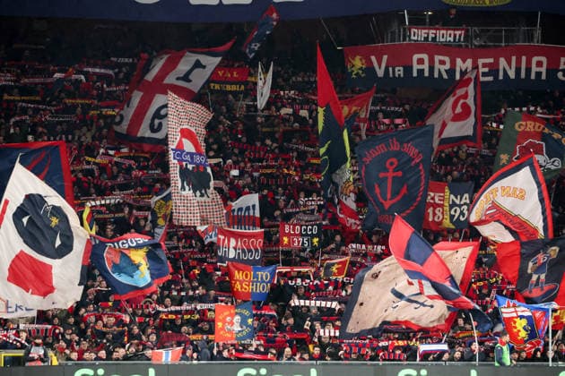 CALCIO - Serie A - Genoa CFC vs Cagliari Calcio Serie A, Day 20, Stadio Ferraris, Genova, Genoa - Cagliari, in the photo: suppoters Genoa Genoa Italy  Copyright: xIPAxSport ABACAx