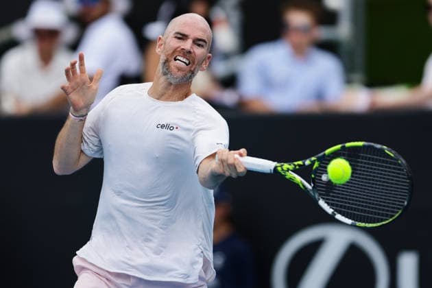France s Adrian Mannarino during Round 32 Singles Men™s ASB Classic Tennis Tournament at Manuka Doctor Arena, Auckland, New Zealand on Monday 12 January 2026. Photo: Joshua Devenie z Copyright: xx