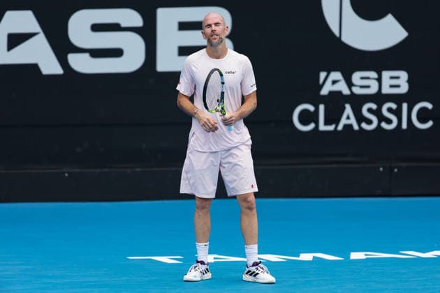 France s Adrian Mannarino dejected during Round 32 Singles Men™s ASB Classic Tennis Tournament at Manuka Doctor Arena, Auckland, New Zealand on Monday 12 January 2026. Photo: Joshua Devenie z Copyright: xx