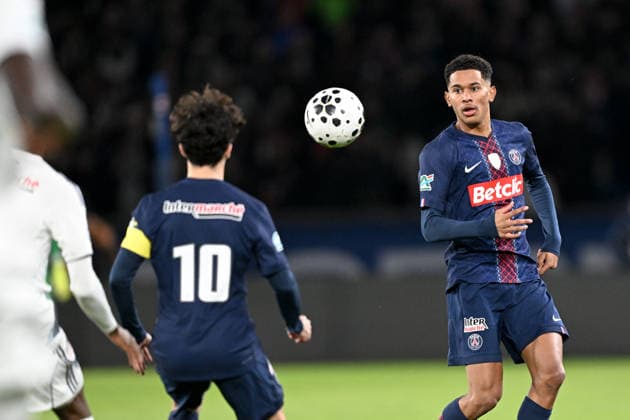Paris Saint-Germain v Paris FC - French Cup 2025 2026 24 Senny MAYULU (psg) during the French Cup match between Paris and Paris on January 12, 2026 at Parc des Princes in Paris, France. Paris France  Copyright: xFEPx 776440462