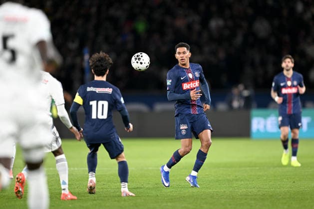 Paris Saint-Germain v Paris FC - French Cup 2025 2026 24 Senny MAYULU (psg) during the French Cup match between Paris and Paris on January 12, 2026 at Parc des Princes in Paris, France. Paris France  Copyright: xFEPx 776440462