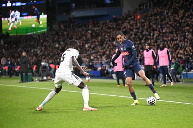Paris Saint-Germain v Paris FC - French Cup 2025 2026 29 Bradley BARCOLA (psg) during the French Cup match between Paris and Paris on January 12, 2026 at Parc des Princes in Paris, France. Paris France  Copyright: xFEPx 776440462